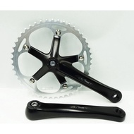 MICHE XPRESS CRANKSET 170MM JIS 48T TRACK BLACK