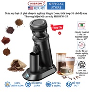 Single Dose professional coffee bean grinder with integrated 36 grinding modes HiBREW G5 brand - 12 