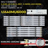 Backlight TV SAMSUNG 40 Inch UA40MU6000 S-KU6K-40-FL30-L4-REV1 - 0-160105-LM41-00239A