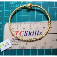 Gelang pandora emas 375/suasa