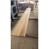 Chengal Solid Wood Timber Smooth Finish 22(T)mm × 300(W)mm = 12'(L)Feet Kayu Chengal