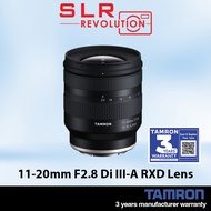 Tamron 11-20mm f/2.8 Di III-A RXD Lens (B060) - Free Gift Set A