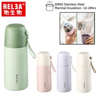 Relea 550ml Leisure Travel Style 316SS Stainless Steel Vacuum Flask Thermos Water Bottle