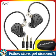 TRN BAX PRO In-ear Earphones Add Faaeal PU Square Storage Box Noise Cancelling Running Sport Game DJ