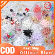 6 Elegant Decorative Grids HandPiece Accessories color AB Camellia Pearl Butterfly For art Shiny Dec