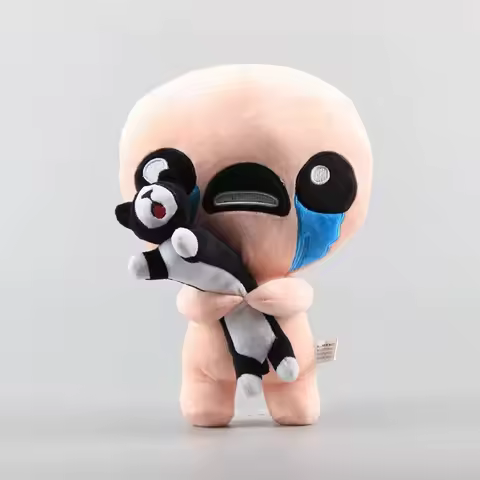 30cm The Binding of Isaac Plush Toys Afterbirth Rebirth Game Cartoon ISAAC Soft Stuffed Toys for Chi