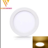 LAMPU DOWNLIGHT LED OUTBOW 6W LED 220V PANEL OB WARM WHITE 6 WATT DAK COR TEMPEL BULAT KOTAK PLAFON