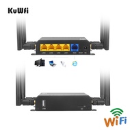 KuWFi WE826 4G LTE Router Openwrt Wireless Router Unlock Sim Wifi Router CAT4 150Mbps  4G Modem with 4 antennas &amp;Sim