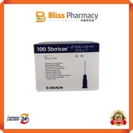 Sterican needle 23G 1" (100's) (ready stock)