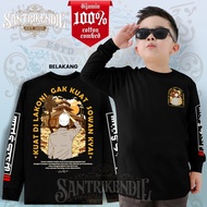 Premium Quality Children's SANTRI T-Shirts/Strong T-Shirts In The Koran Are Not Strong, The Latest SOWAN YAI/The Latest SANTRI/DAKWAH T-Shirts/Islamic T-Shirts/Slang SANTRI/The Latest Cool SANTRI T-Shirts