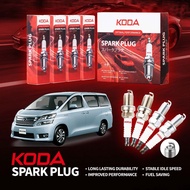 KODA Iridium Spark Plug Toyota Vellfire GGH20 V6 3.5 2GR-FE 2008-2015 LFR6AIX-11 KD-02016 (1 SET)