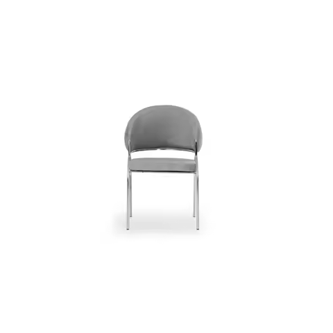 Metal Steel Legs Chair Ruby - Modern Contemporary Furniture