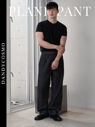 DANDY COSMO | กางเกงยีนส์ขายาว ทรงขาใหญ่ ผ้าร่อง รุ่น PLANK ทรงใหญ่กำลังดี ดีไซน์เก๋