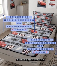 （代購賣$350+）（日本涼感兩件套）日本迪士尼反斗奇兵麥坤枕頭套 麥坤枕套 麥坤枕袋 枕笠 涼感 43×63 cm一個 & 麥坤單人床墊兼梳化墊兩用 約100×200 cm一張，等於$159轉數快後