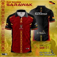 Sarawak Bumi Kenyalang Sublimation T-Shirt / Jersey T-Shirt
