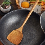 AHMED Long Shovel Non-stick Cooking Tools Spatula Accessories Wooden Hand Wok Supplies Bamboo Frying Pan Tools Turners
