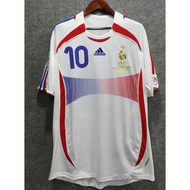 1996 France Retro Football Jersey*&-*