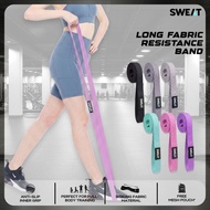 SWEAT - Long Fabric Resistance Band | Premium Long Resistance Band - Fitness, Gym & Tension Rubber -