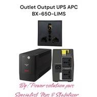 Universal Outlet plug output ups apc bx650lims 650Va Most