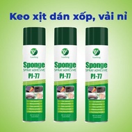 Keo Dán Xốp Dạng Xịt Đa Năng PJ77 - Keo Dán Xốp Dán Tường Vải Nỉ