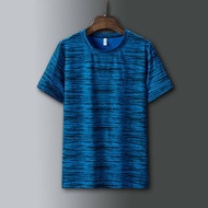 Plus Size 8XL T-shirts Ice Silk Quick-drying Polo Shirts Short-sleeved T-shirt Men Loose Sportswear