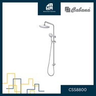 CABANA SUS 304 Stainless Steel In-let Shower Post Set Rain Shower + Hand Shower