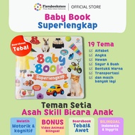 Ziyadbooks - Children's Books 1 Year Old Babybook Super Complete Hardcover Boardbook - Baby Dictiona