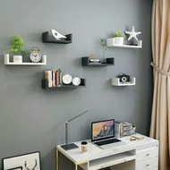 3pcs In 1set]Floating Wall Shelves Rack U Shape/IKEA/Ikea Lack Wall Shelf/Tv Cabinet/Almari/Storage Rack