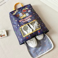 Travel shoe bag organizer pouch sports shoes gym tennis padel traveling shoe bag outdoor cute pictur