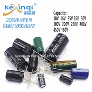 Aluminum Electrolytic Capacitor 10V 16V 25V 35V 50V 100UF 220UF 330UF 470UF 680UF 1000UF 2200UF
