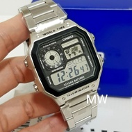 Casio AE1200 AE1200WHD World Time Illuminator Digital Men s Watch