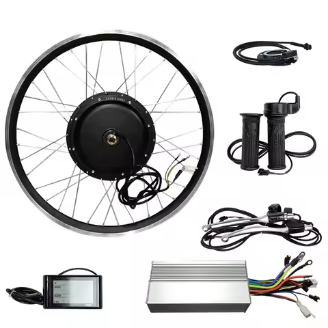 Electric Mountain Bike Conversion Kit 1500W/2000W/3000W Motorized Bicycle Accessories High Power EV