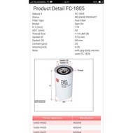 Diesel Filter orFuel Filter Nissan RE10 16403-99002 FC-1805 Sakura 10325