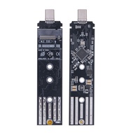 M.2 to USB 3.1 SSD Adapter Gen2 10G NVME USB Adapter M2 NVME/SATA to Type C Adapter SSD M.2 NVME/SAT