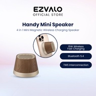 EZVALO 4 dalam 1 Pembesar Suara Pengecasan Wayarles Magnetik