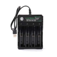 18650 Battery Charger 1 2 4 Slots AC 110V 220V For 18650 10440 14500 16340 16650 14650 3.7V Recharge