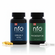 Omega-3 Forte（60粒)＋鎂+B6（含鋅）（120片）套裝（挪威製造）