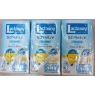 Thai best sell Lactasoy Less Sweetened UHT Soymilk 125ml x 6pcs Lactosoy Soy Milk