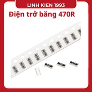 [ combo of 4 ] Black 470R tape resistor 470ohm