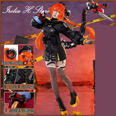 Irelia H Store Zenless Zone Zero Orphie Cosplay Costume Anime Magus captain Orphie Coat Halloween Co