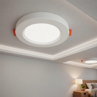 4 MESON 7W LED 3000K-6500K   4-Pek Panel LED Terbenam Bulat MESON 7W 3000K-6500K CCT