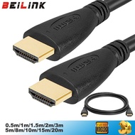 GS8 HDMI Cable 1.4 1080P 3D - BEILINK Good Black3m