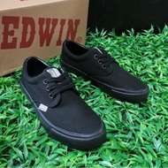 Kasut Sekolah Hitam Edwin | Edwin Black School Shoes Original EW2349