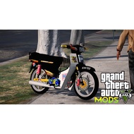 GTA V Mod Honda Ex5 Black Rim CB (ADD ON/FIVEM Ready/PC ONLY)