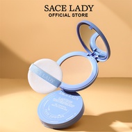 SACE LADY Oil-control Compact Powder Waterproof Matte Face Powder