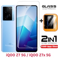 iQOO Z7 Z7x Z9 Z9x 5G Full Cover Tempered Glass Flim For iQOO Z7 Z7x Z 7 X 7Z iQOOZ7X iQOOZ7 5G Fron