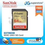 SanDisk Extreme SD Card 64GB SDXC UHS-I Class 10 with 170MB_s Read Speed V30 _ SDSDXV2-064G-GNCIN _