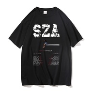 Singer Sza Music Album Graphic T-Shirt Men Fashion Vintage T Shirt Man Hip Hop Tshirt Male Oversized Streetwear S-4XL-5XL-6XL