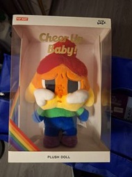 Popmart Crybaby 大彩虹 POP MART Crybaby Cheer Up Baby 彩虹毛絨娃娃