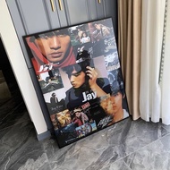 【New store opening limited time offer fast delivery】Jay Chou Hanging PaintingJAYAlbum Star Dormitory Music Restaurant Be